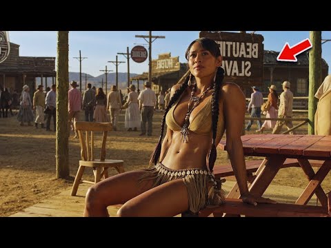 Видео: Он купил самую красивую рабыню-апачи, а на следующий день она стала его женой!  История Дикого Запад