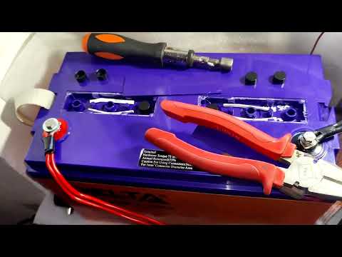 Видео: Delta AGM 100Ah (DTM 12100 L) (3) Дозаряд, долив дистиллята. КТЦ-2 и всё же это конец!