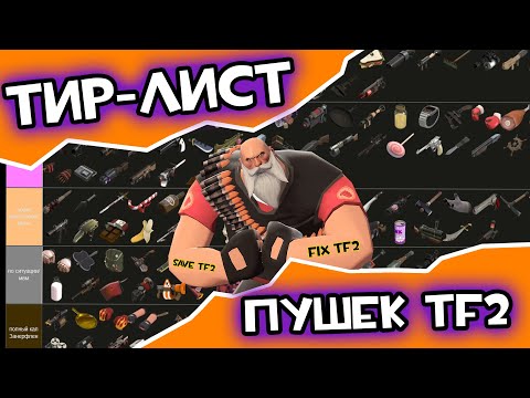 Видео: ТИР ЛИСТ ОРУЖИЙ в TF2! #Fixtf2 #Savetf2