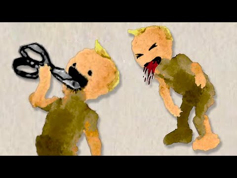 Видео: ТУПОВАТЫЙ Брат Сожрал НОЖНИЦЫ