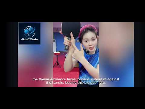 Видео: Ушастик Сяо Хань. Стабильный топспин справа с хорошим вращением - смотрим, реально работает. 