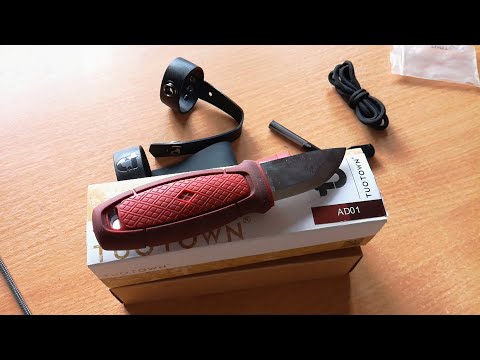Видео: Нож Adventurer AD01 от Tuotown. Замена Mora Eldris?