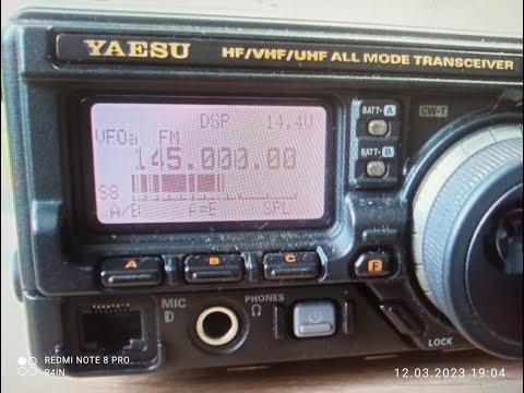 Видео: YAESU FT-897D замена дисплея с Aliexpress