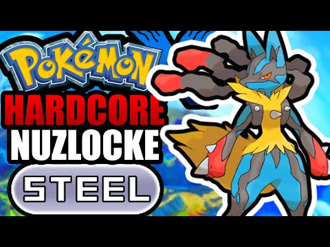 Видео: Pokémon X Hardcore Nuzlocke — только типы STEEL! (Без предметов, без прокачки)