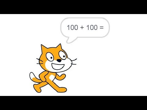 Видео: Scratch игра 3. Математическая игра.