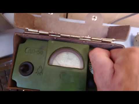 Видео: Правила пользования прибором ДП-5В по измерению радиационного фона