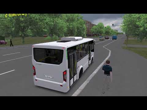 Видео: Чистогорская область ПАЗ 320435-04 на 38 маршруте. Omsi 2.