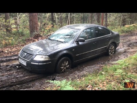 Видео: Passat 4motion против НИВЫ и ssangyong Off-road.  Часть1