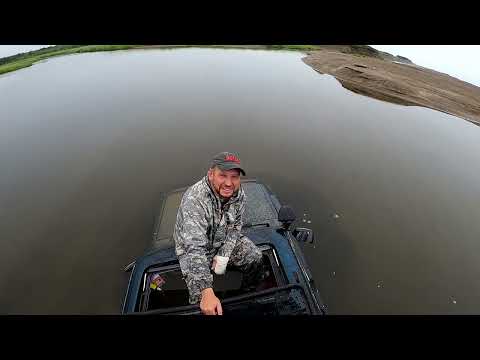 Видео: Утопили восьмидесятку...../drowned the car Toyota Land Cruiser 80