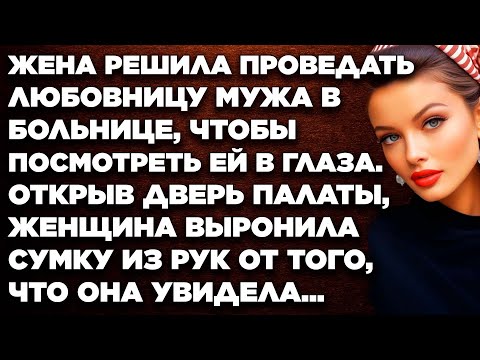 Видео: Жена решила проведать любовницу мужа в больнице, чтобы посмотреть ей в глаза. Открыв дверь палаты...