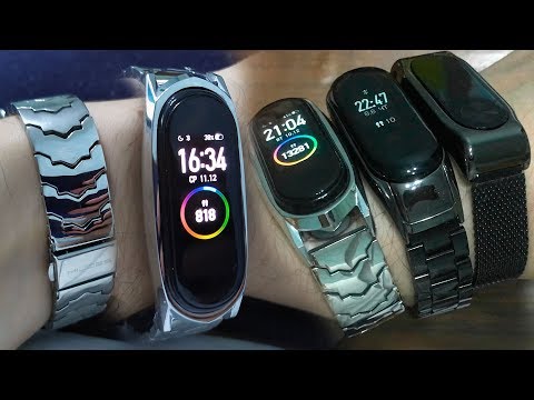 Видео: Металлический ремешок Mi Band 4 и его подгонка по толщине руки