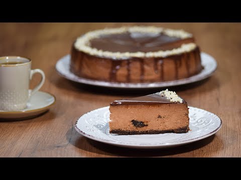 Видео: Шоколадный чизкейк с черносливом. Чизкейк из творога