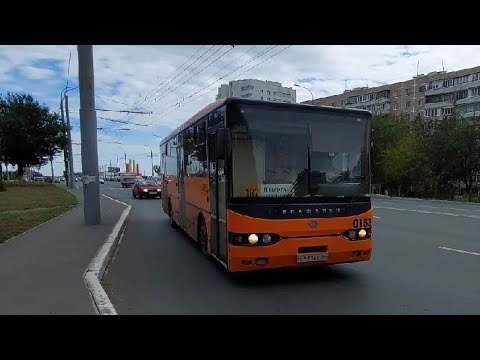 Видео: Волжанин 5270-10-07 | борт 0153 | Маршрут 182 | Оренбург