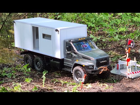 Видео: Автодом на базе RC Урал Next.