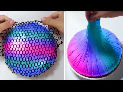 Видео: Удовлетворяющий сборник слизи ASMR | Расслабляющее видео слизи # 326