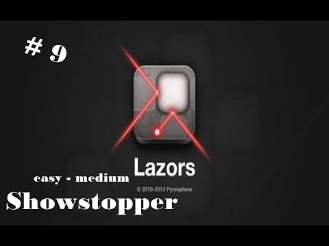 Видео: Lazors прохождение игры 9 стаж Showstopper 80-90 уровни