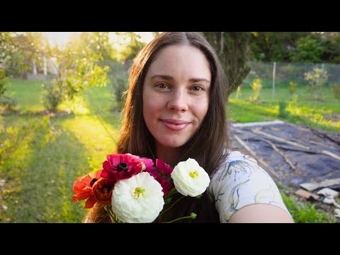 Видео: Прогуливаюсь по саду, чтобы не прокручивать ленту в телефоне... 🌿🌸 Материнство и чаты в социальны...
