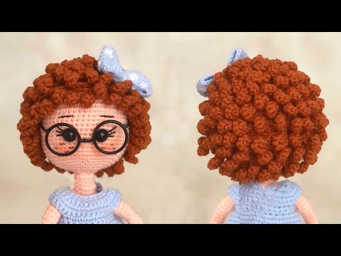 Видео: АМИГУРУМИ |  Как сделать супер легкий парик?  😍