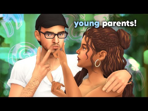 Видео: Беременна после окончания школы.. (Sims 4 Blended)