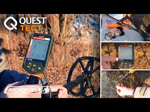 Видео: Quest Q40/ Комплектация, экспресс-обзор, поиск на пляже
