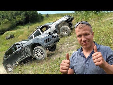 Видео: ЗАРУБА ПО-ВЗРОСЛОМУ! БИТВА ИНОМАРОК! TOUAREG, HAVAL, MITSUBISHI, SUZUKI JIMNY,  JEEP,  НА OFFROAD