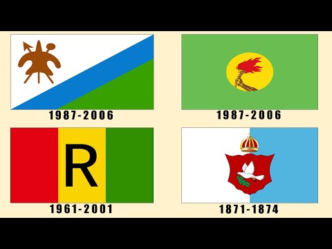 Видео: Старый флаг против текущего флага каждой страны - Часть 1