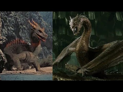 Видео: Эволюция драконов в кино! 1958 -2016 г.