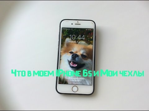 Видео: Что в моем IPhone 6s/Мои чехлы