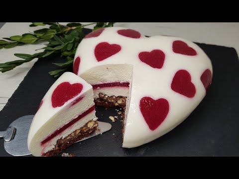 Видео: Берем Вырубку для печенья и делаем Шедевральный торт на день Святого Валентина
