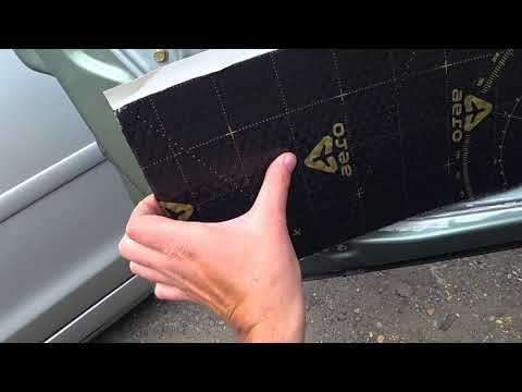 Видео: Немного виброизоляции в двери VW Passat b5, AUDI, SKODA