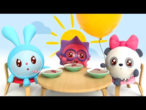 Видео: Малышарики — С добрым утром, малыши! 🌤️ — Лучшие серии | Сборник серий о распорядке дня