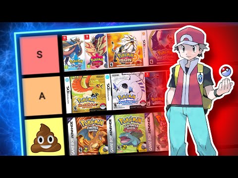Видео: ТИР ЛИСТ ВСЕХ ИГР POKEMON!!!