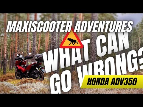 Видео: Поехал на скутере HONDA ADV350 в оффроуд. И вот что получилось