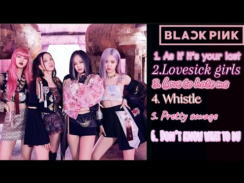 Видео: Сборник песен BLACKPINK 2 часть🖤💖