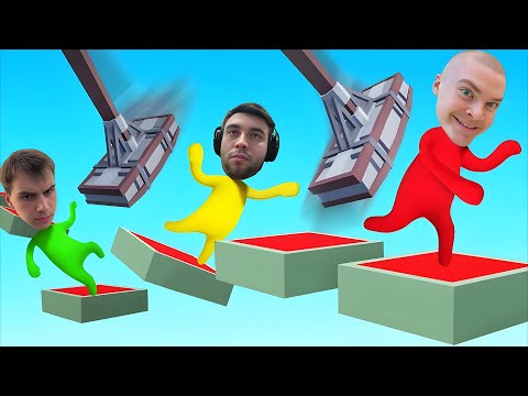 Видео: УГАРНОЕ ПАТИ В HUMAN FALL FLAT | КИШКИ СКВАД