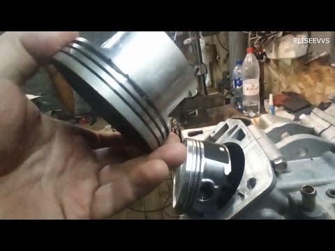 Видео: сборка двигателя 2v91w CF moto  X8 часть 2