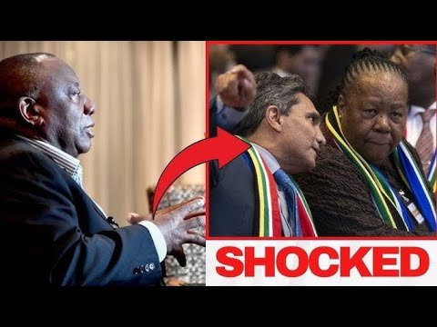Видео: Рамафоса в шоке от ордеров на арест по помилованию Наледи, которые вызвали шок у лидеров АНК