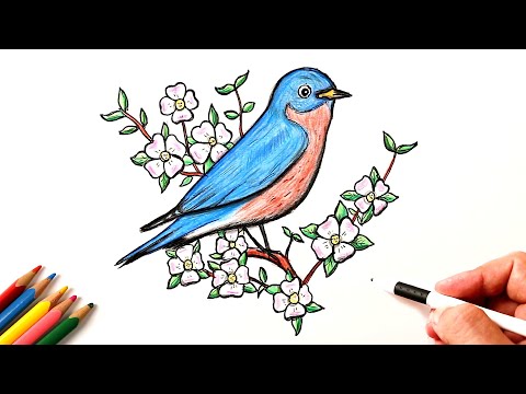 Видео: Как нарисовать Весну