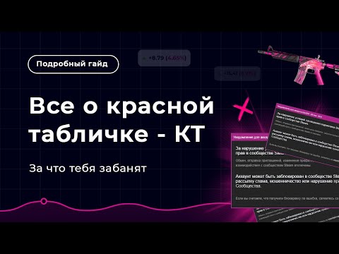 Видео: КАК не получить КРАСНУЮ ТАБЛИЧКУ в Steam