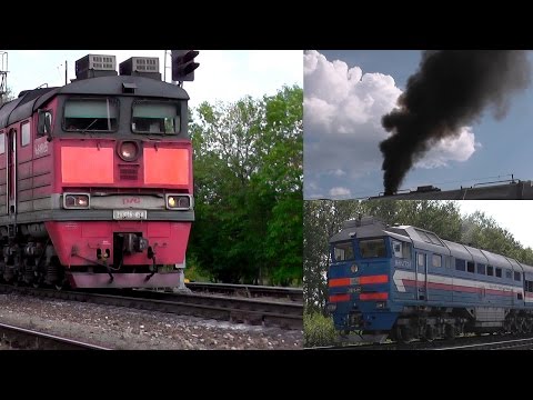 Видео: Внимание! Гроза тепловозов отправляется!!! / 2ТЭ116-454 и старт 2ТЭ116-1717