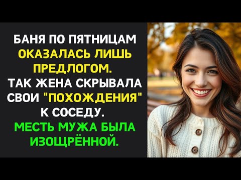 Видео: «Жена тайком ходила к соседу в баню. Когда я узнал — моя месть была холодной и точной…» Измена жены