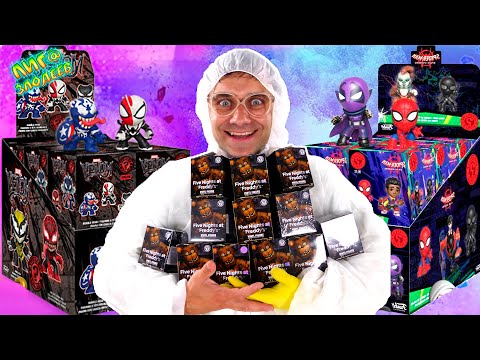 Видео: АНИМАТРОНИКИ FNAF VS VENOM: ДОКТОР ЗЛЮ И MYSTERY MINIS FUNKO - ВСЕ КОРОБКИ ПАПЫ РОБА!