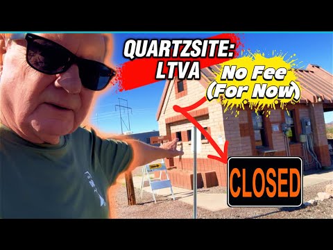 Видео: Quartzsite LTVA закрыт… но открыт как никогда!