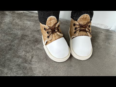 Видео: Кеды для кролика | обувь для куклы | sneakers for dolls