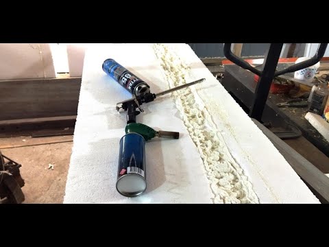 Видео: Выемка, паз, на пенопласте, быстро и легко. Pit on Styrofoam fast easy.