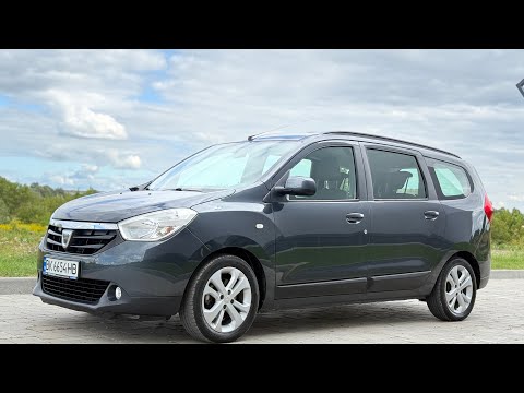 Видео: Dacia Lodgy 1.5dCi81kWt,2012 рік,177000км,Ціна-8200$,Рівне-0966211113