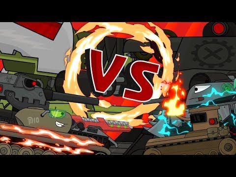 Видео: Эра мега битвы все серии Мультики про танки