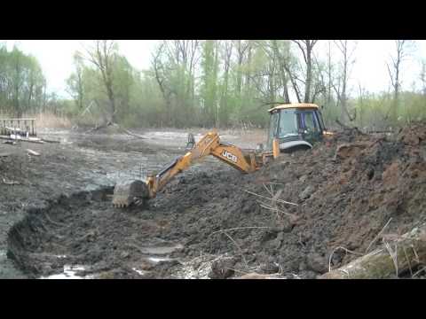 Видео: Очистка пруда Четвертый день работы