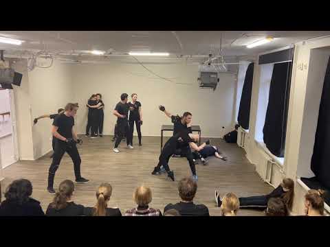 Видео: Массовый сценический бой. 2 курс/1 семестр.