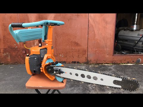Видео: Реставрация бензомоторной пилы ЗиД Урал-2 Электрон